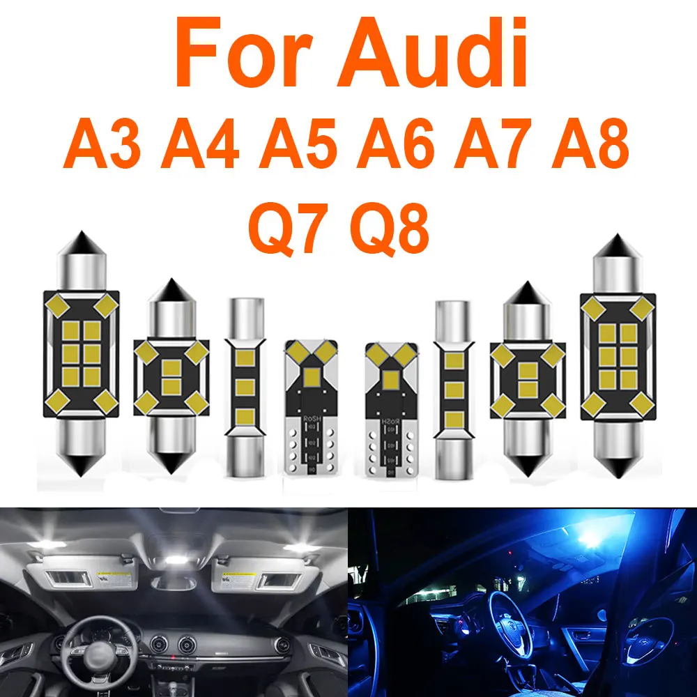 ABRIGHT без ошибок светодиодный внутренний светильник для Audi A3 S3 8L 8P 8V A4 S4 B5 B6 B7 B8 A5 S5 A6 S6 C5 C6 C7 A7 S7 A8 S8 D3 Q5 SQ5 Q7 4L
ABRIGHT без ошибок светодиодный внутренний светильник для Audi A3 S3 8L 8P 8V A4 S4 B5 B6 B7 B8 A5 S5 A6 S6 C5 C6 C7 A7 S7 A8 S8 D3 Q5 SQ5 Q7 4L