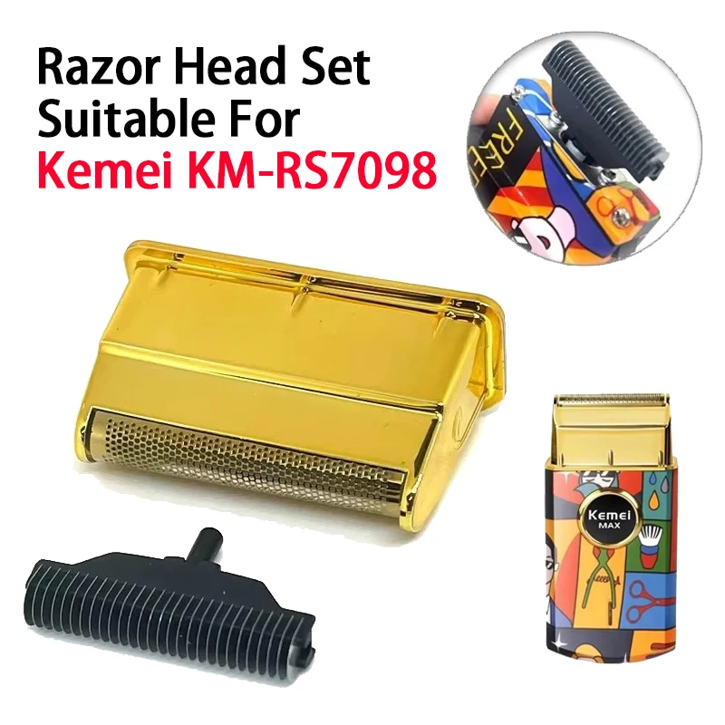 100% Original Replacement Head For Kemei KM-RS7098 Replacement Blade set For Hair Clipper Blade Barber Cutter Head KM-RS7098
100% Original Replacement Head For Kemei KM-RS7098 Replacement Blade set For Hair Clipper Blade Barber Cutter Head KM-RS7098