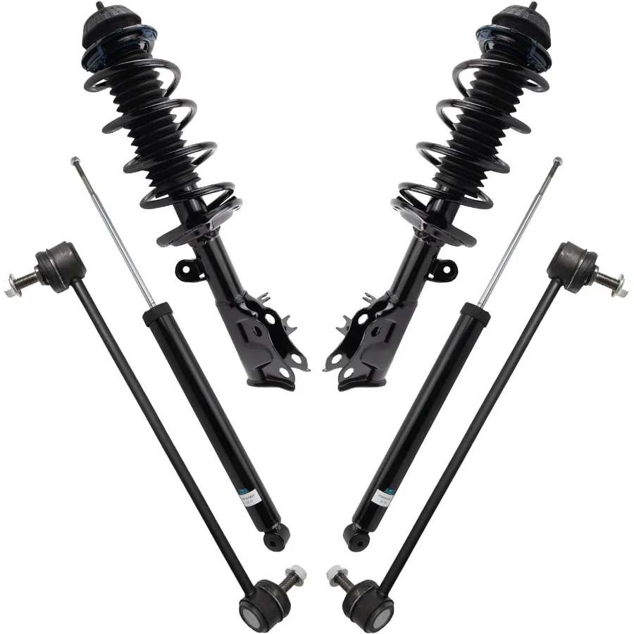 Полный комплект передней и задней подвески с винтовыми пружинами в сборе, амортизаторами и звеньями стабилизатора поперечной устойчивости для Enhan
Полный комплект передней и задней подвески с винтовыми пружинами в сборе, амортизаторами и звеньями стабилизатора поперечной устойчивости для Enhan