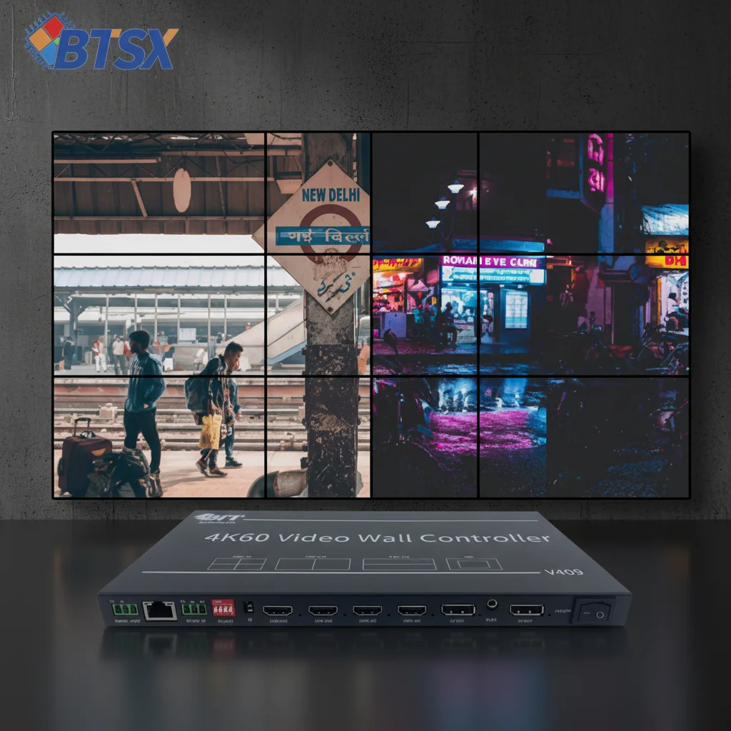 High Definition Video Wall Controller for Monitoring 90/180° Rotation Low Power Consumption FPGA Chip
High Definition Video Wall Controller for Monitoring 90/180° Rotation Low Power Consumption FPGA Chip