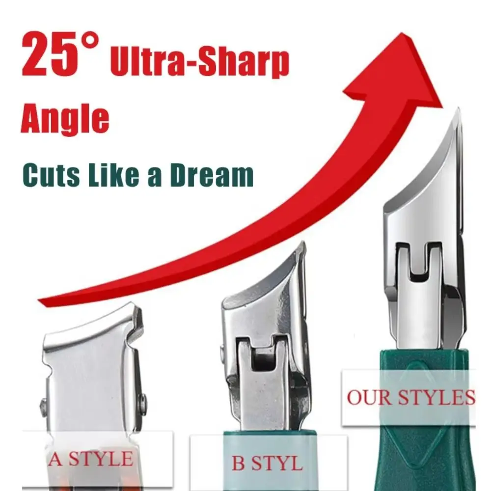 High-end Anti-Splash Slant Edge Nail Clipper Stainless Steel Eagle Beak Fingernail Clipper Trim Nails Manicure Tool Nail Clipper
High-end Anti-Splash Slant Edge Nail Clipper Stainless Steel Eagle Beak Fingernail Clipper Trim Nails Manicure Tool Nail Clipper