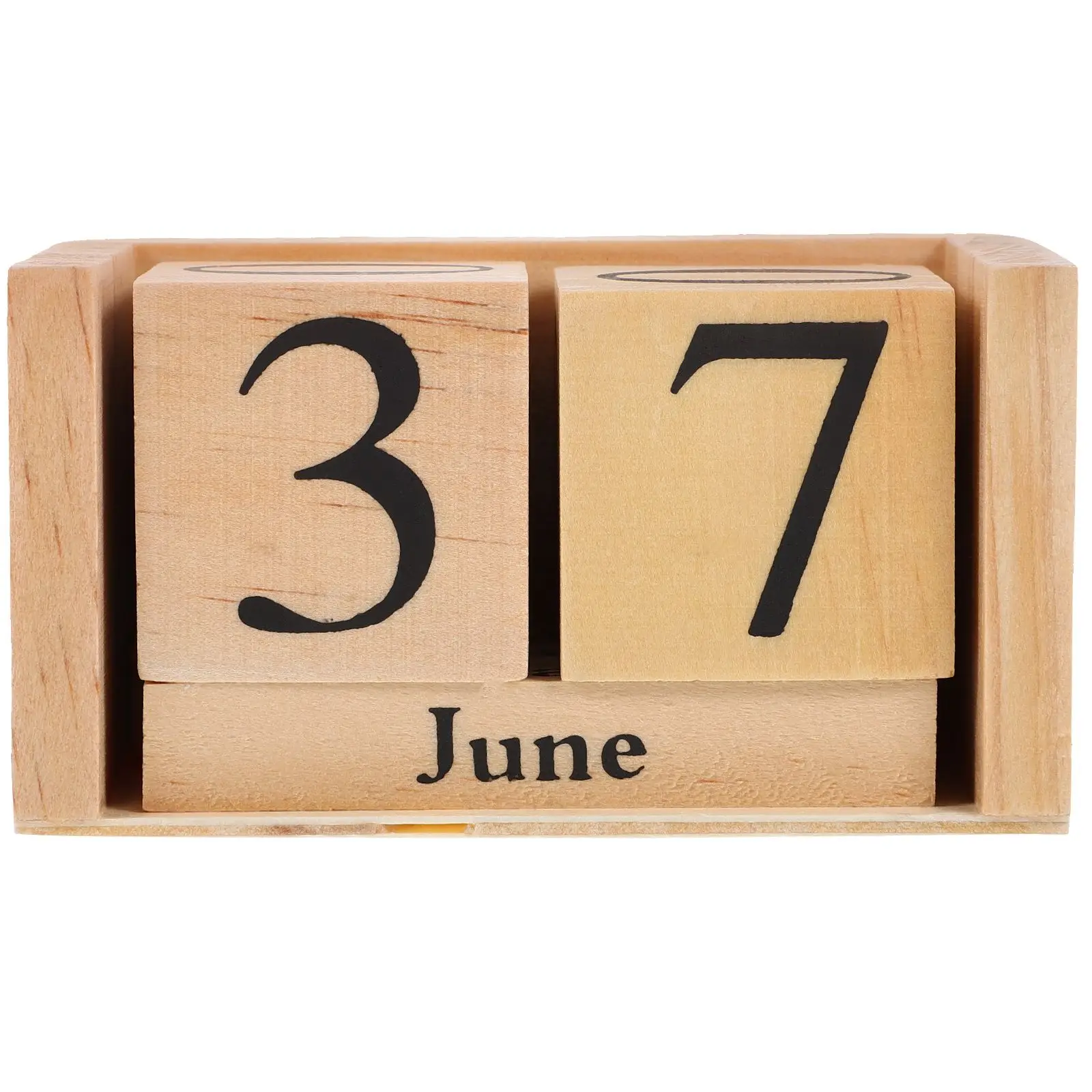 Wooden Calendar Blocks Stylish European Design Black Desk Decor Reusable Daily Flip Standing Table Calendar Office Supply
Wooden Calendar Blocks Stylish European Design Black Desk Decor Reusable Daily Flip Standing Table Calendar Office Supply