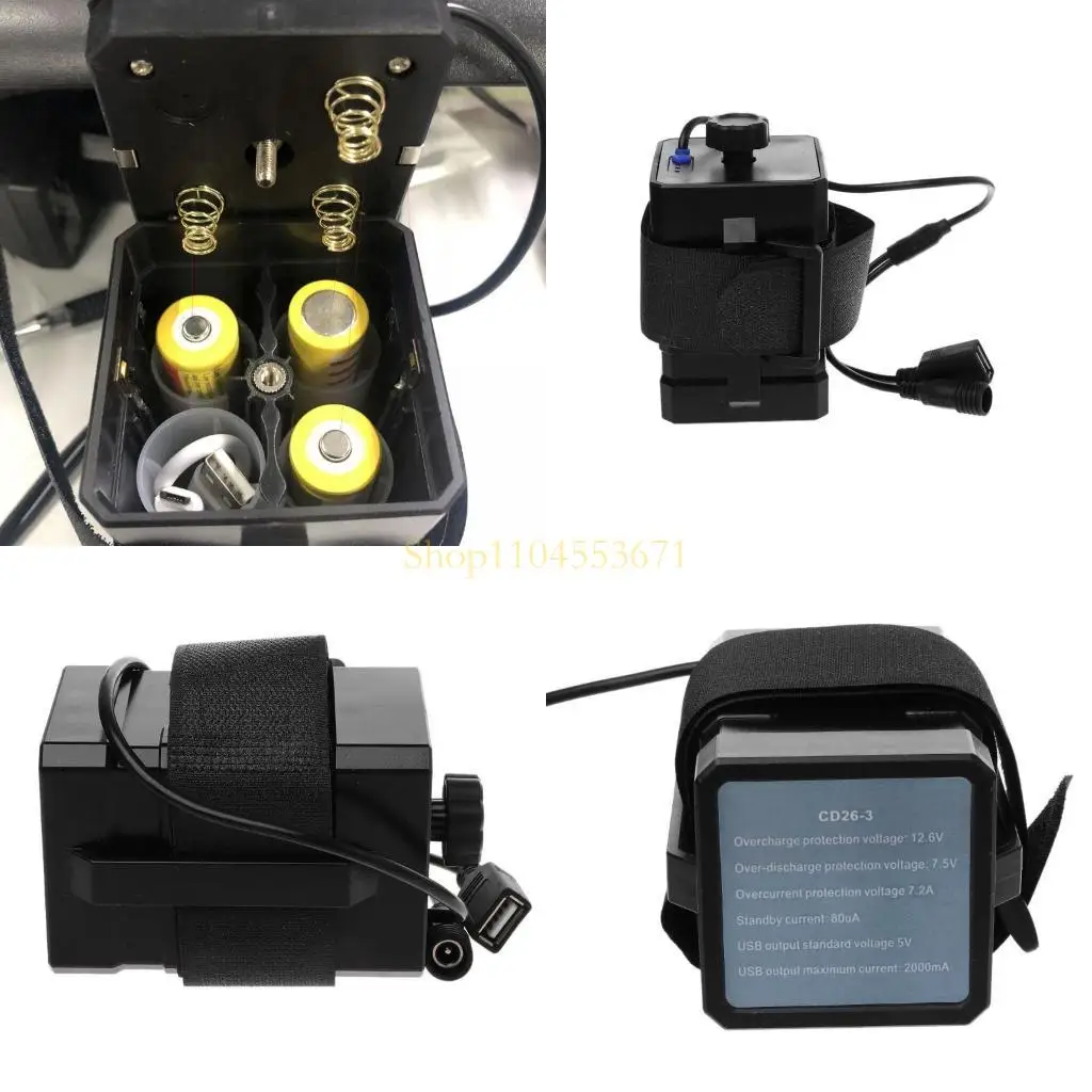 Best Seller USB Charging 3x18650 26650 Battery Box for Led Bike Light
Best Seller USB Charging 3x18650 26650 Battery Box for Led Bike Light