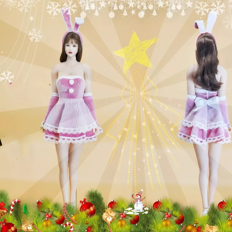 1/6 Scale Christmas Cat Ear Headband Dress Clothes Model for 12-inch Action Figures Body Doll Cosplay Festive Attire
1/6 Scale Christmas Cat Ear Headband Dress Clothes Model for 12-inch Action Figures Body Doll Cosplay Festive Attire