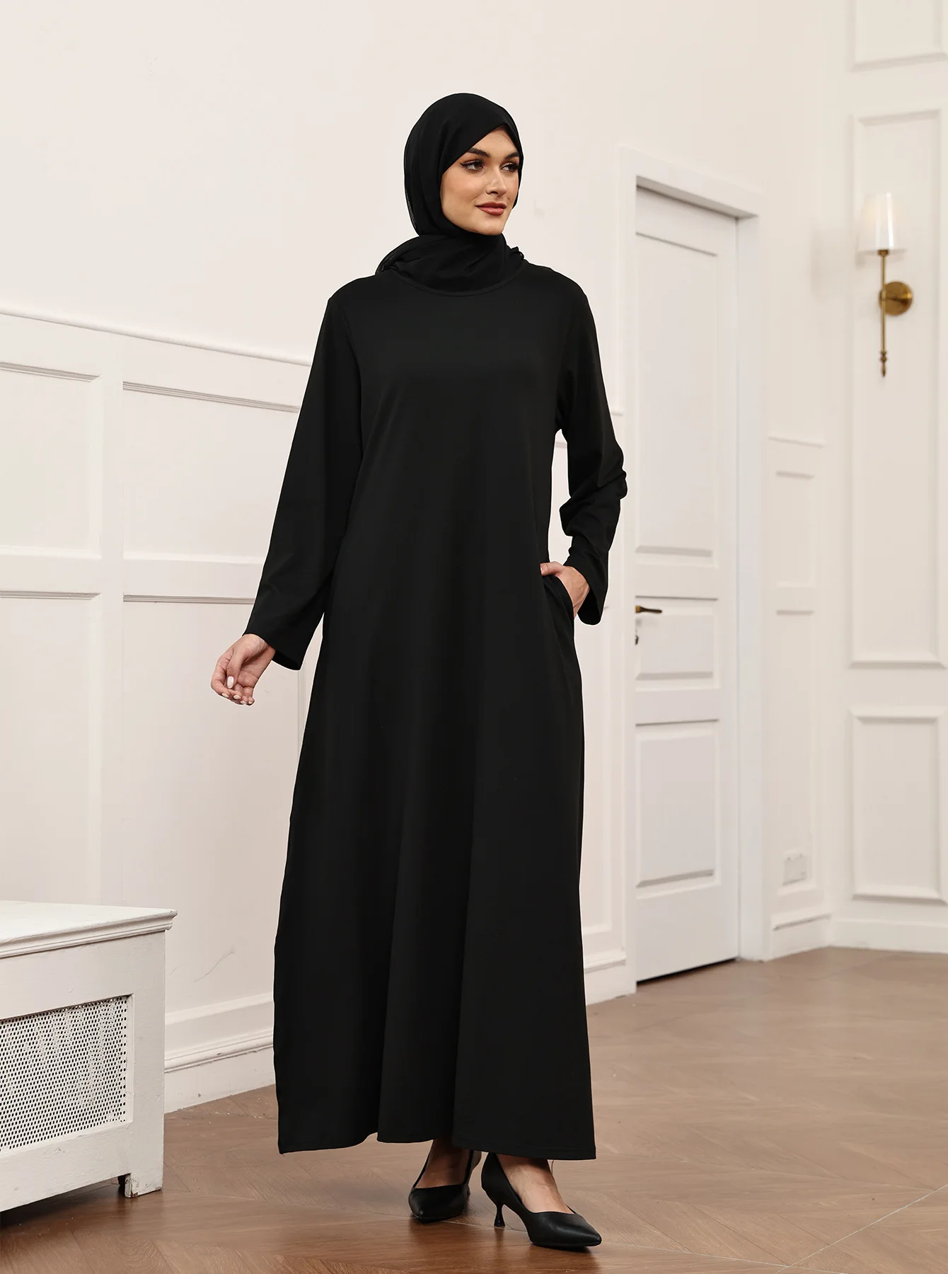 Eid Mubarak Djellaba Modest Muslim Hijab Dress Women Dubai Abaya Turkey Kaftan Islam Traditional Clothing Arabic Robe Prayer
Eid Mubarak Djellaba Modest Muslim Hijab Dress Women Dubai Abaya Turkey Kaftan Islam Traditional Clothing Arabic Robe Prayer
