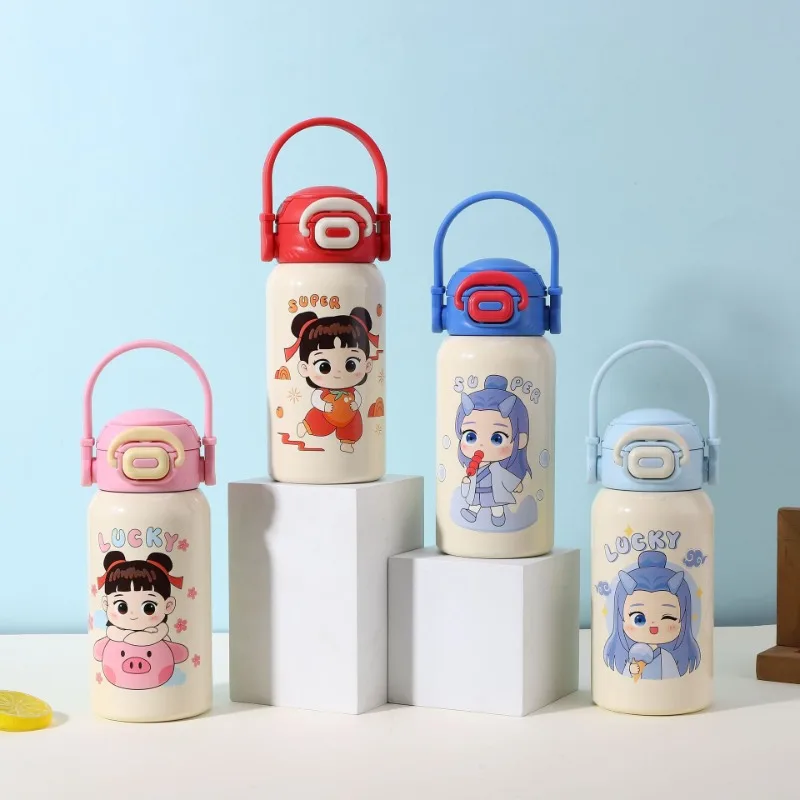 Students High-value Cartoon 316 Straw Cup Double Drink Outdoor Portable Hand-held Pot Thermal Insulation Water Cup for Children
Students High-value Cartoon 316 Straw Cup Double Drink Outdoor Portable Hand-held Pot Thermal Insulation Water Cup for Children