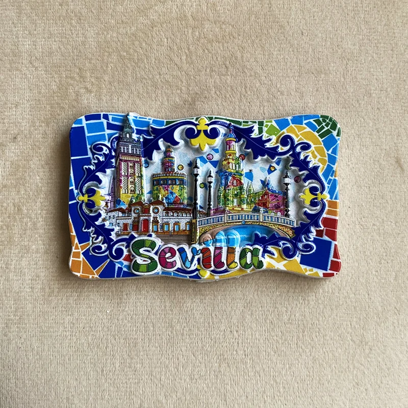 3D Sevilla Spain Fridge Magnets - Cute Resin Decorative Magnets for Kitchen & Home Decor, Super Strong Refrigerator Magnets
3D Sevilla Spain Fridge Magnets - Cute Resin Decorative Magnets for Kitchen & Home Decor, Super Strong Refrigerator Magnets