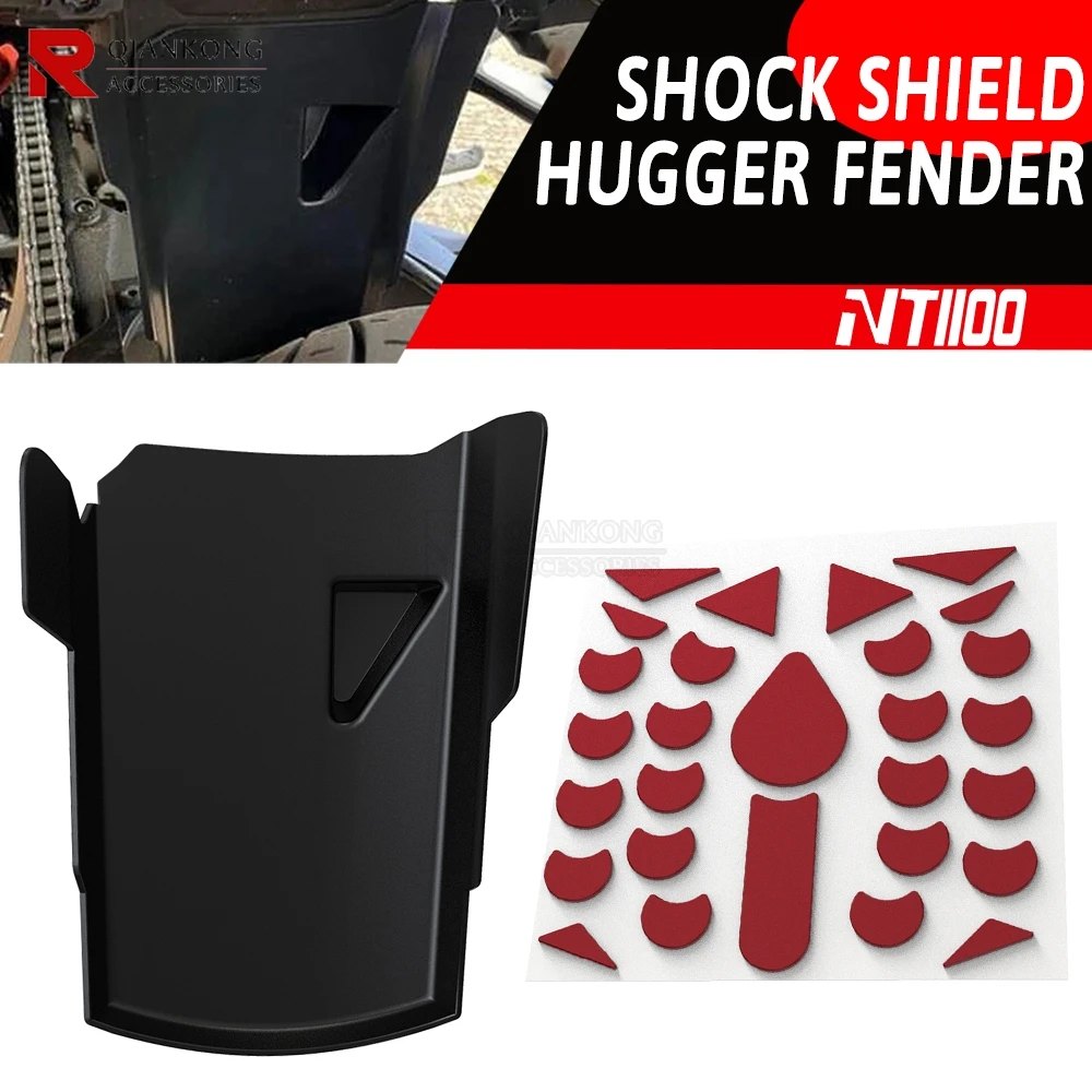 NT-1100 Shock Shield Rear Hugger Fender FOR HONDA NT1100 NT 1100 DCT 2022 2023 2024 nt1100 Motorcycle ABS Plastic Accessories
NT-1100 Shock Shield Rear Hugger Fender FOR HONDA NT1100 NT 1100 DCT 2022 2023 2024 nt1100 Motorcycle ABS Plastic Accessories