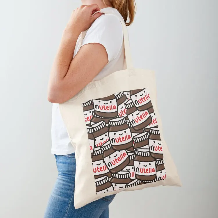 Cute Nutella Pattern! Tote Bag Big bag women foldable reusable bag canvas tote shopping
Cute Nutella Pattern! Tote Bag Big bag women foldable reusable bag canvas tote shopping
