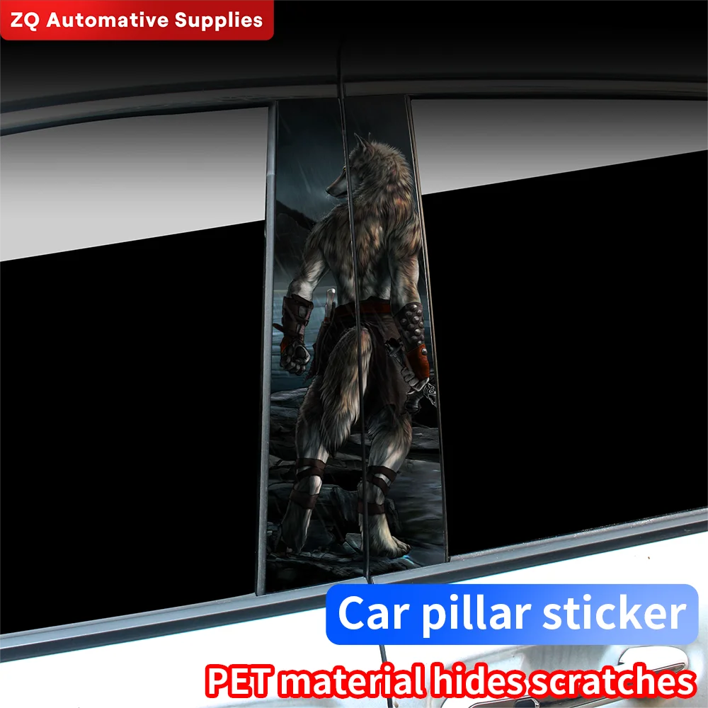 Werewolf Car Stickers Funny Auto B Pillar Waterproof Decoration DIY Cover Car Doors Pillar Sunscreen Decals Accessories
Werewolf Car Stickers Funny Auto B Pillar Waterproof Decoration DIY Cover Car Doors Pillar Sunscreen Decals Accessories