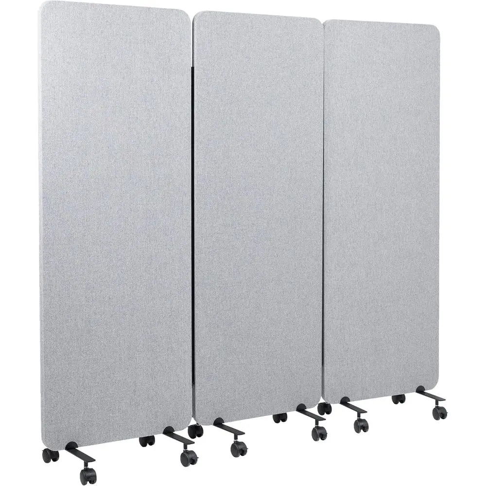 Gray 72 x 66 Privacy Panel, Mobile Room Divider, 3x 24 Wall Partitions
Gray 72 x 66 Privacy Panel, Mobile Room Divider, 3x 24 Wall Partitions