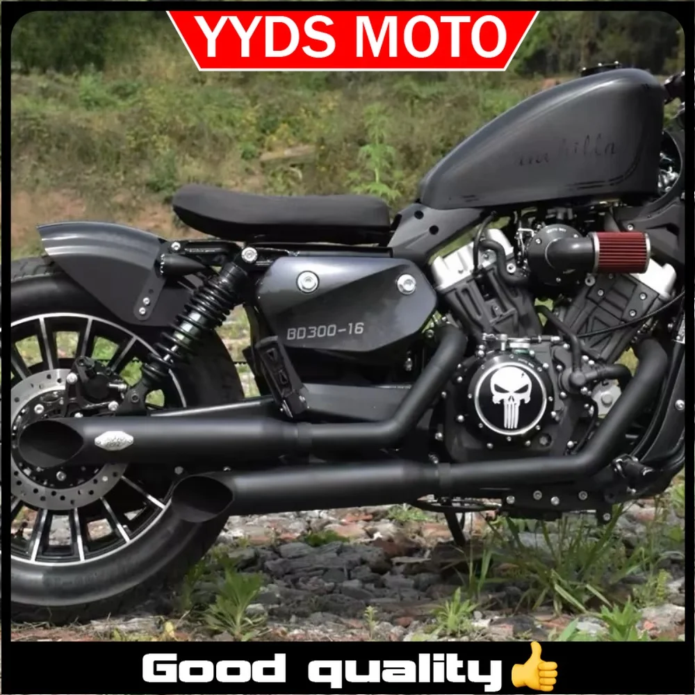 For BENDA ROCK 300 oblique exhaust pipe dual outlet full section low and deep variable sound direct installation for benda rock
For BENDA ROCK 300 oblique exhaust pipe dual outlet full section low and deep variable sound direct installation for benda rock