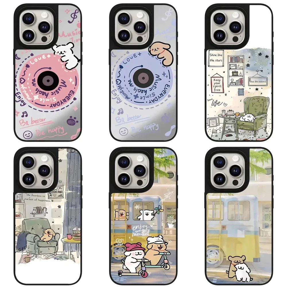 Dog Friend Cartoon Mirror Magnetic Phone Case Cover for IPhone 11 12 13 14 15 16 Pro Max Case for IPhone 16 Pro Max
Dog Friend Cartoon Mirror Magnetic Phone Case Cover for IPhone 11 12 13 14 15 16 Pro Max Case for IPhone 16 Pro Max