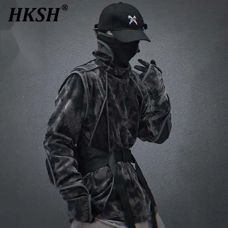 HKSH 2025 Весна Осень Новый Мужской Tide Dark Heavy Tie Dyeing Полный принт Толстовка с высоким воротом Свободный повседневный модный топ HK3821
HKSH 2025 Весна Осень Новый Мужской Tide Dark Heavy Tie Dyeing Полный принт Толстовка с высоким воротом Свободный повседневный модный топ HK3821