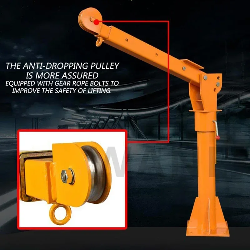 1pc Vehicle-Mounted Small Crane 0.5 Ton Truck Self-Provided Vehicle-Mounted Crane 12V/24V Household Electric Hoist Hoist
1pc Vehicle-Mounted Small Crane 0.5 Ton Truck Self-Provided Vehicle-Mounted Crane 12V/24V Household Electric Hoist Hoist