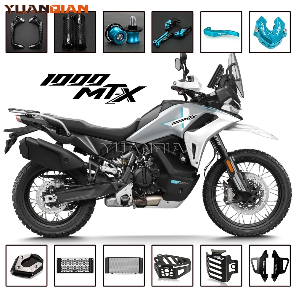 Motorcycles Accessories Radiator Grille Guard Cover & Brake Clutch Levers For CFMOTO 1000MT-X CF 1000 MTX MTX1000 2025 2026 2027
Motorcycles Accessories Radiator Grille Guard Cover & Brake Clutch Levers For CFMOTO 1000MT-X CF 1000 MTX MTX1000 2025 2026 2027
