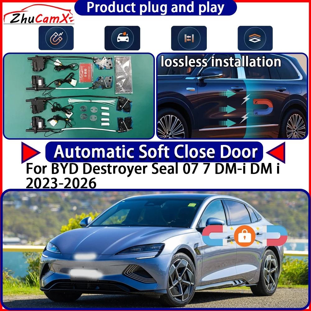 Door Lock Actuator for BYD Destroyer Seal 07 7 DM-i DM i 2023-2026 Soft Close Door Kit Power Latch System Auto Pull Door Easy
Door Lock Actuator for BYD Destroyer Seal 07 7 DM-i DM i 2023-2026 Soft Close Door Kit Power Latch System Auto Pull Door Easy