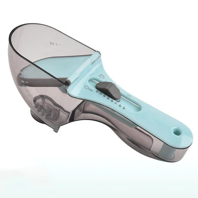 Dog Food Scoop with Measuring Scale, 1/2 Cup Adjustable Pet Food Measuring Cup for Dog Cat, Easy to Clean, Multi-use
Dog Food Scoop with Measuring Scale, 1/2 Cup Adjustable Pet Food Measuring Cup for Dog Cat, Easy to Clean, Multi-use