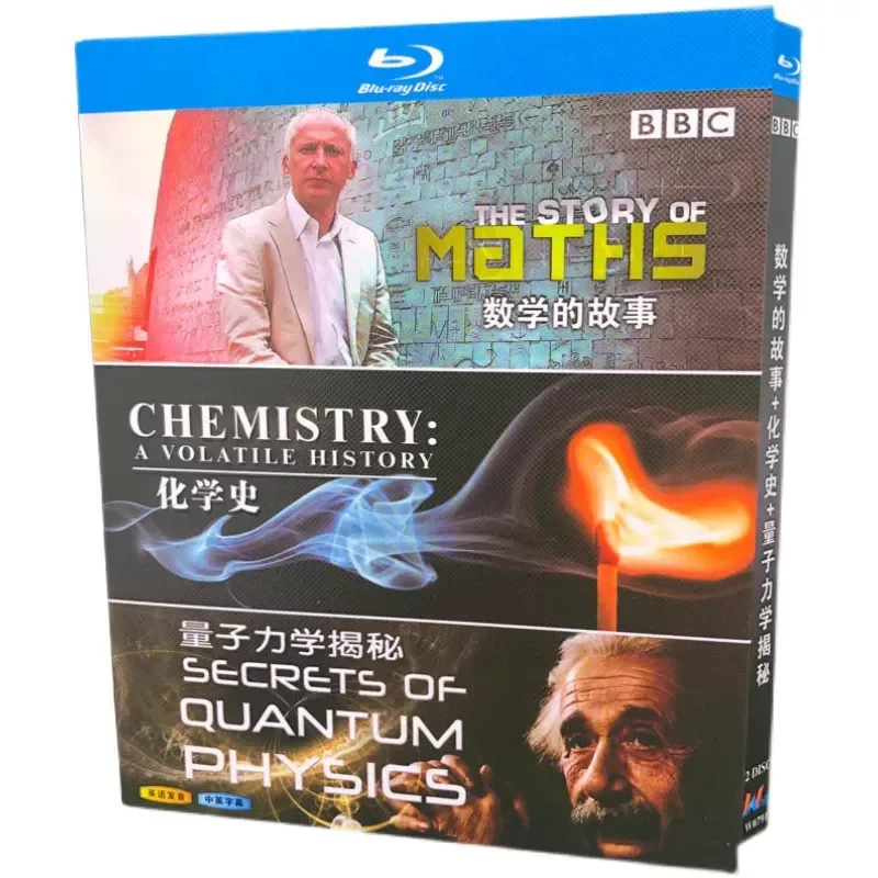 BD Blu-ray High Definition Documentary British Drama Mathematical Story Chemical History Quantum Mechanics Mystery 2 Discs
BD Blu-ray High Definition Documentary British Drama Mathematical Story Chemical History Quantum Mechanics Mystery 2 Discs