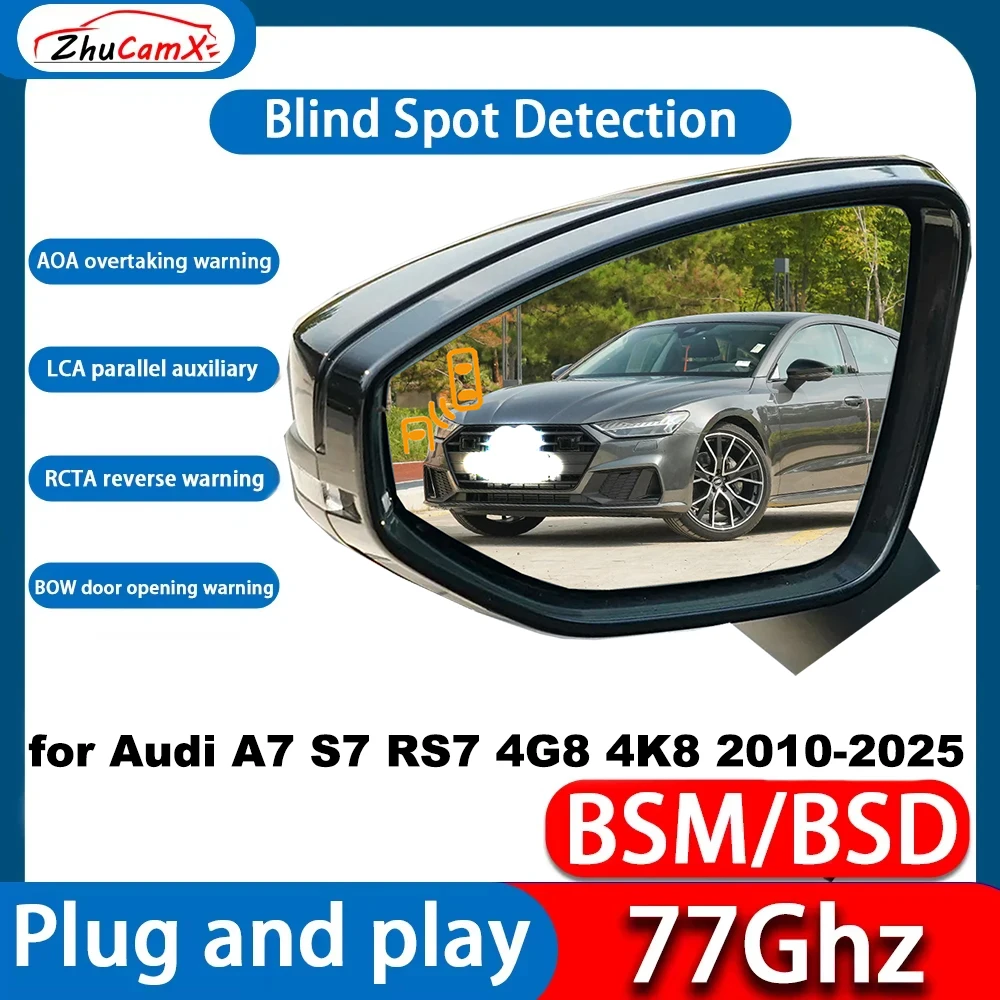 for Audi A7 S7 RS7 4G8 4K8 2010-2025 Blind Spot Detection Monitoring Warning Lane Assist System DSM BSD OEM 77GHz Radar Detector
for Audi A7 S7 RS7 4G8 4K8 2010-2025 Blind Spot Detection Monitoring Warning Lane Assist System DSM BSD OEM 77GHz Radar Detector