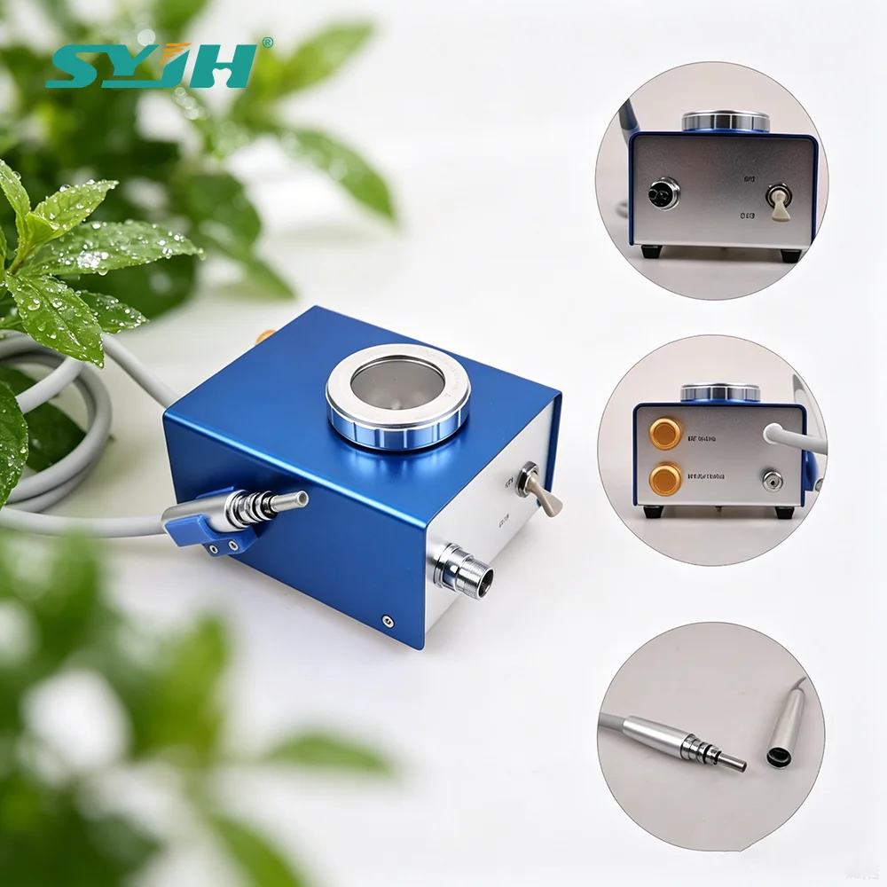 SYJH Dental Flow Air Water Sandblasting Machine Air Polisher B2/M4 Prophy Dentistry Teeth Cleaning Device Laboratory Equipment
SYJH Dental Flow Air Water Sandblasting Machine Air Polisher B2/M4 Prophy Dentistry Teeth Cleaning Device Laboratory Equipment