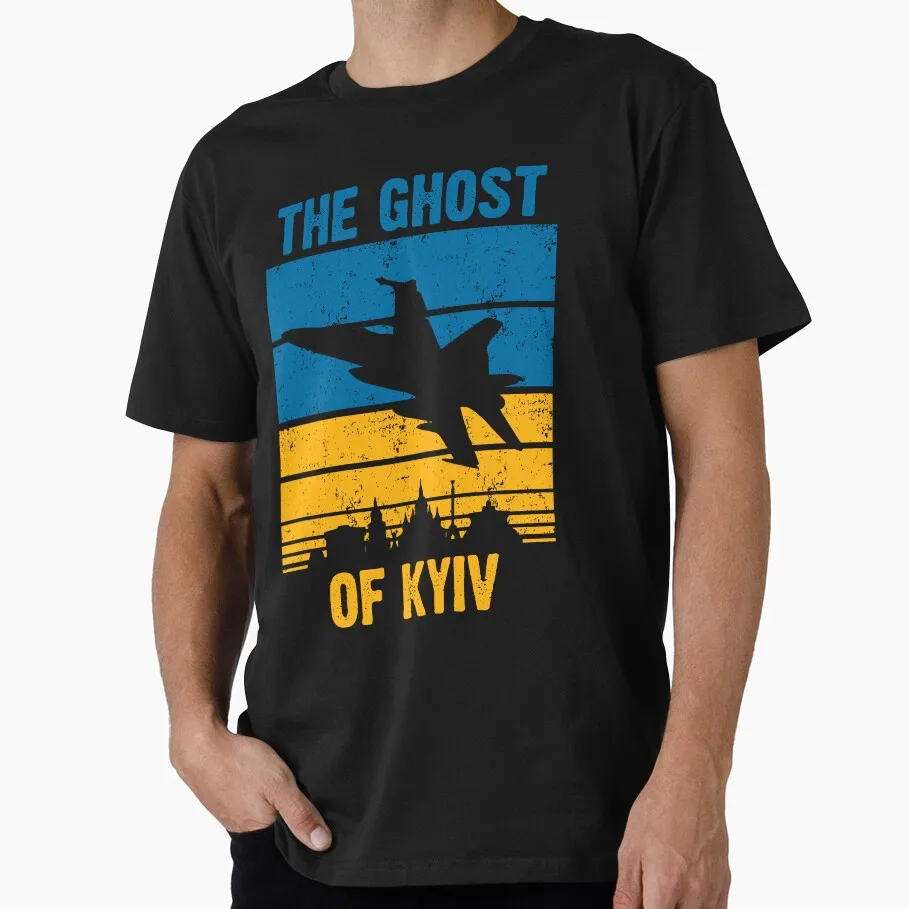 Ghost of Kyiv Ukraine support Gift t shirt 100% cotton printed tops Short Sleeve Graphic Clothes US Size tee S-6XL
Ghost of Kyiv Ukraine support Gift t shirt 100% cotton printed tops Short Sleeve Graphic Clothes US Size tee S-6XL