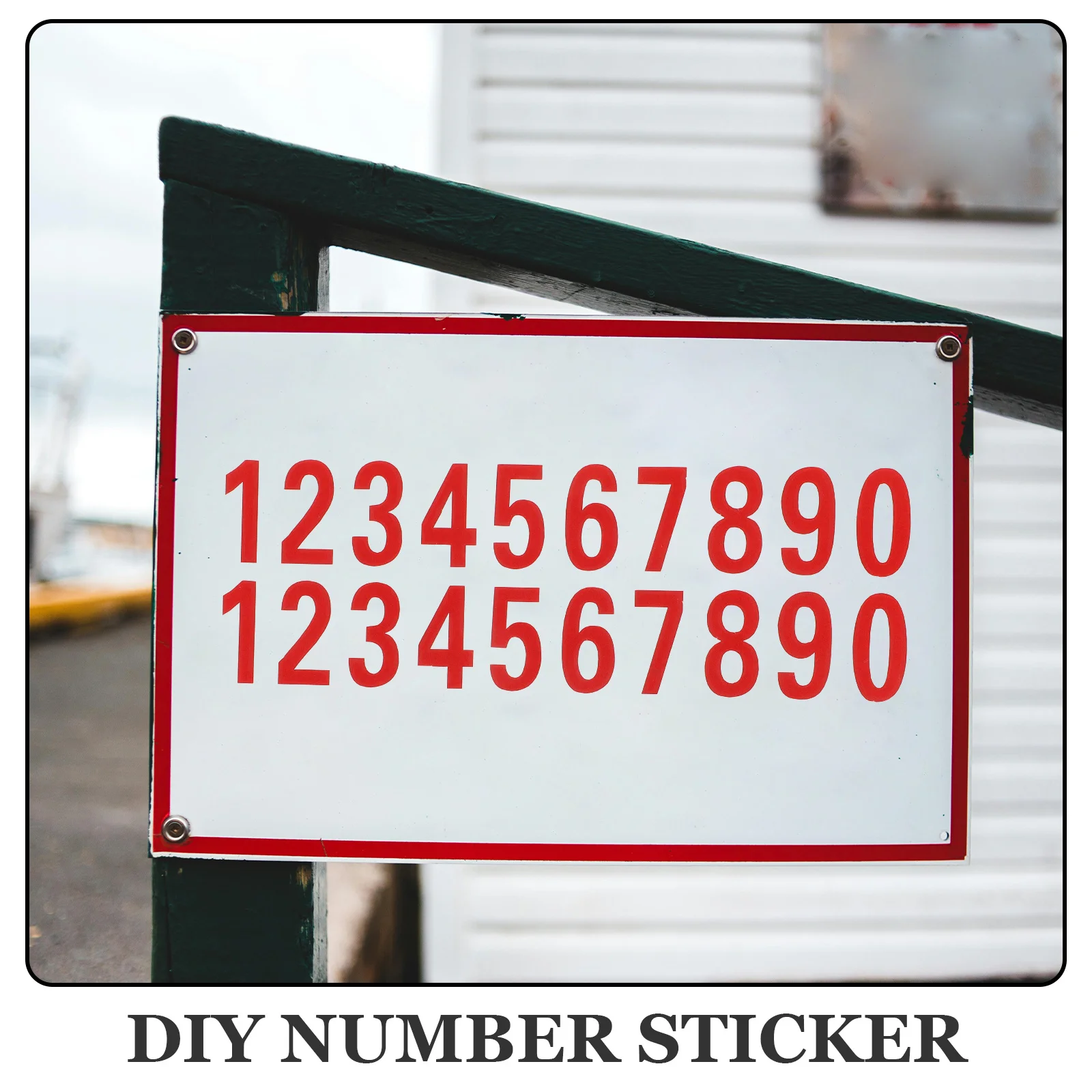6 Sheets Self Adhesive Number Stickers for Trash Cans Large Clear Durable PVC Pet Reflective DIY Home Address Signs
6 Sheets Self Adhesive Number Stickers for Trash Cans Large Clear Durable PVC Pet Reflective DIY Home Address Signs