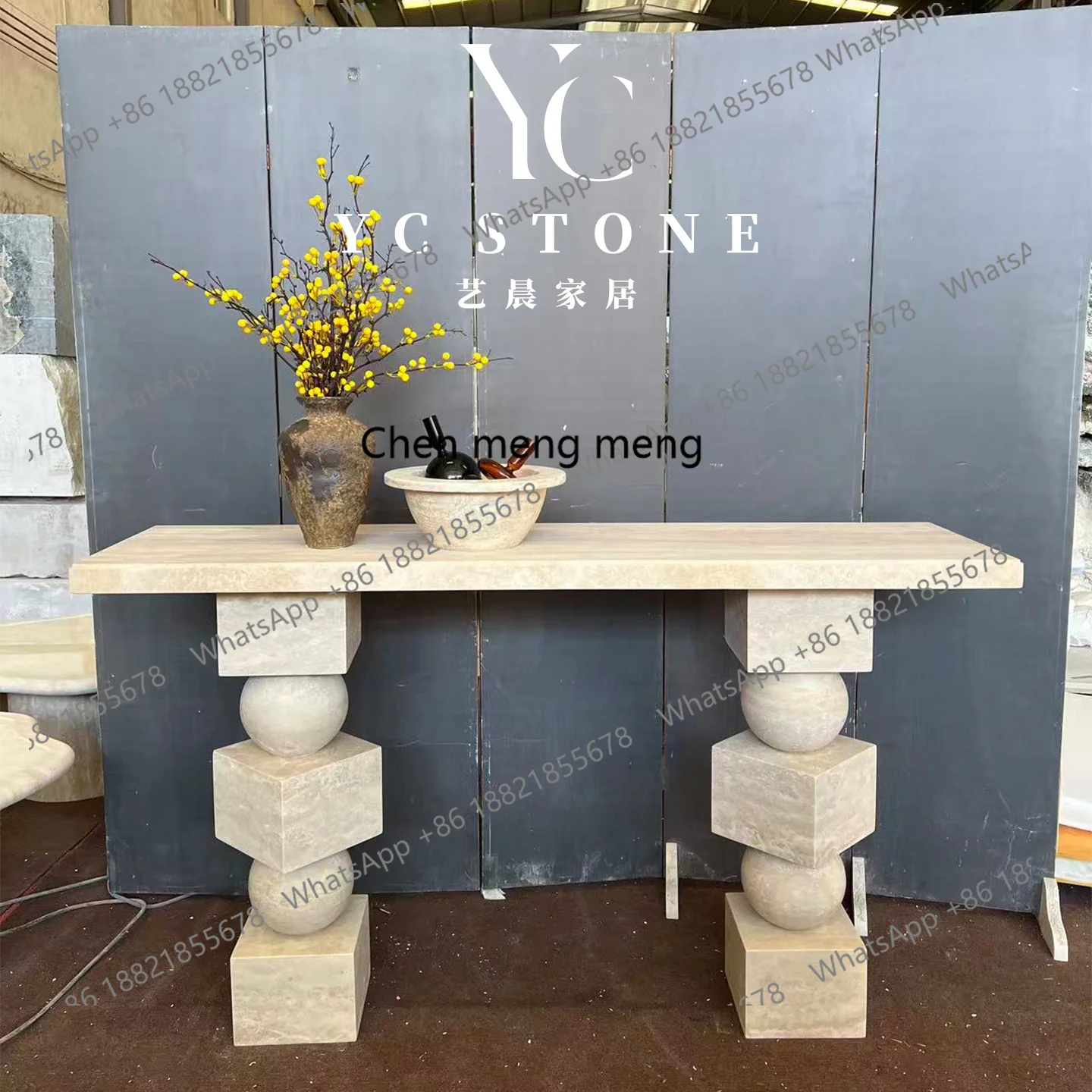 Modern Simple Natural Travertine Entrance Platform Creative Design Storage Platform Aisle Light Luxury
Modern Simple Natural Travertine Entrance Platform Creative Design Storage Platform Aisle Light Luxury