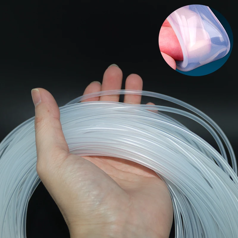 1/5 M Food Clear Transparent Silicone Hose 2 3 4 5 6 7 8 10 12 14mm Flexible Nontoxic Silicone Pipe Tube Kitchen Faucet Aquarium
1/5 M Food Clear Transparent Silicone Hose 2 3 4 5 6 7 8 10 12 14mm Flexible Nontoxic Silicone Pipe Tube Kitchen Faucet Aquarium