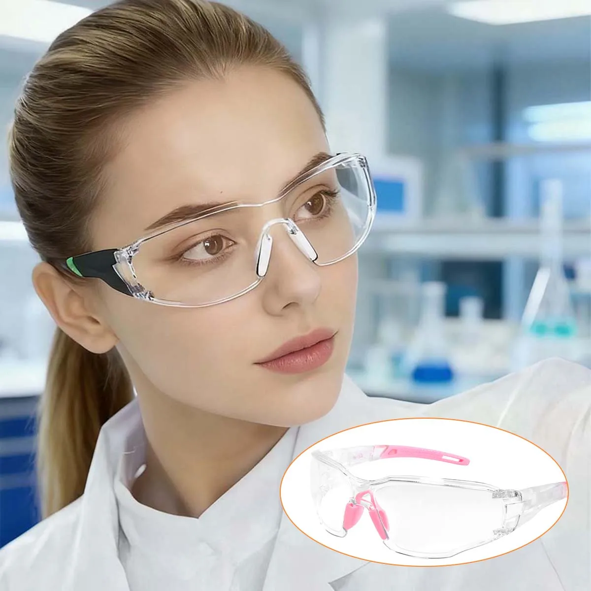 Anti-Splash Work Safety Glasses Eye Protecting Lab Goggles Protective Industrial Wind Dust Proof Goggles Cycling Glasses
Anti-Splash Work Safety Glasses Eye Protecting Lab Goggles Protective Industrial Wind Dust Proof Goggles Cycling Glasses