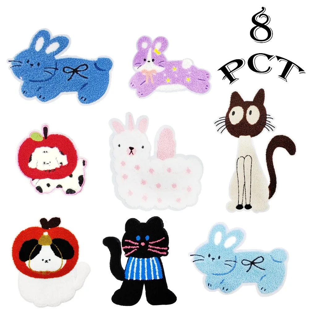 Large Cute Pet Towel Embroidery Patch Mixed Accessories Sewing Fabric Stickers DIY Clothing Bag Jeans Decoration SCP Appliques
Large Cute Pet Towel Embroidery Patch Mixed Accessories Sewing Fabric Stickers DIY Clothing Bag Jeans Decoration SCP Appliques