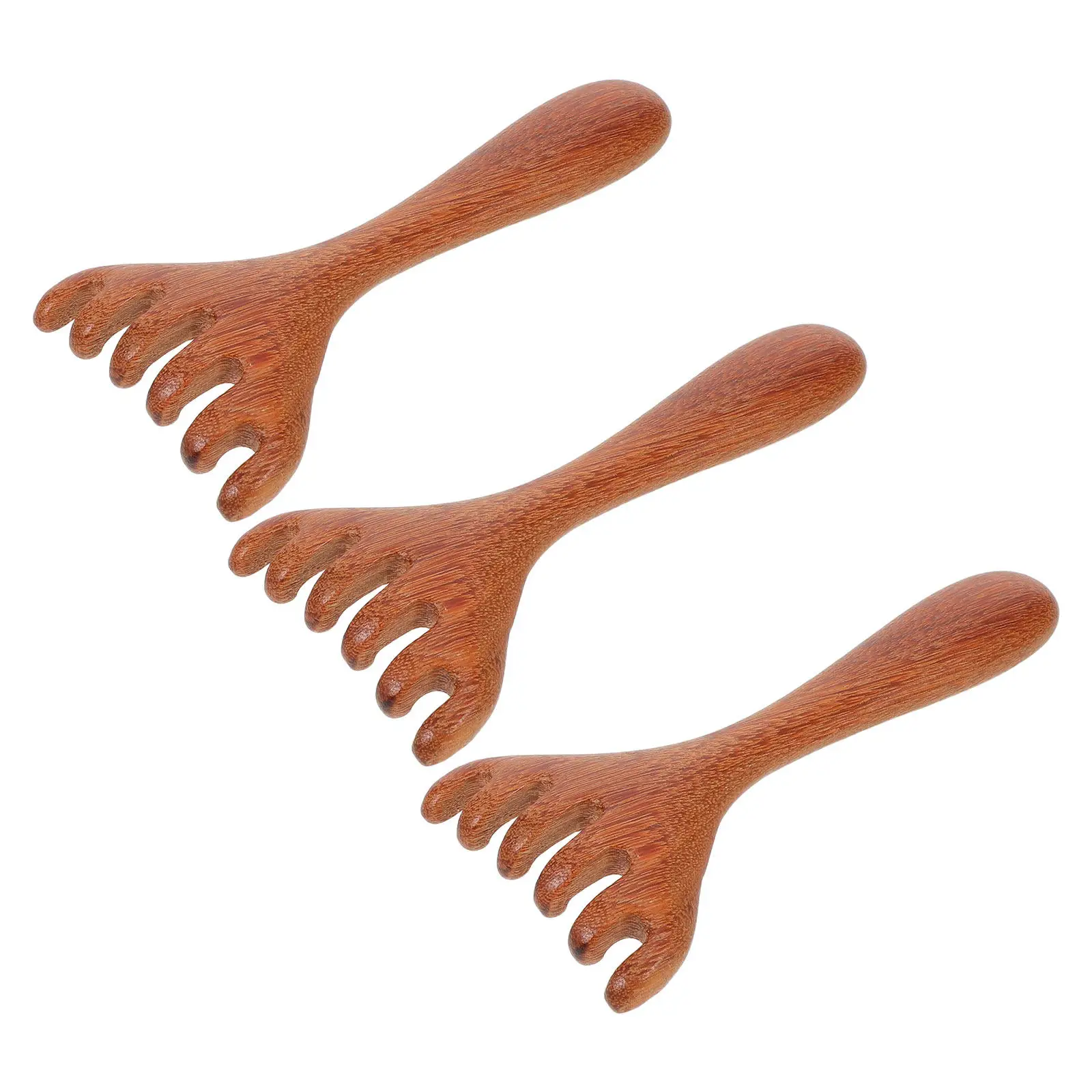 3Pcs Six-Claw Meridian Massage Comb Wooden Foot Massager for Deep Tissue Stimulation Long Handle Sandalwood Back Scratcher Rake
3Pcs Six-Claw Meridian Massage Comb Wooden Foot Massager for Deep Tissue Stimulation Long Handle Sandalwood Back Scratcher Rake