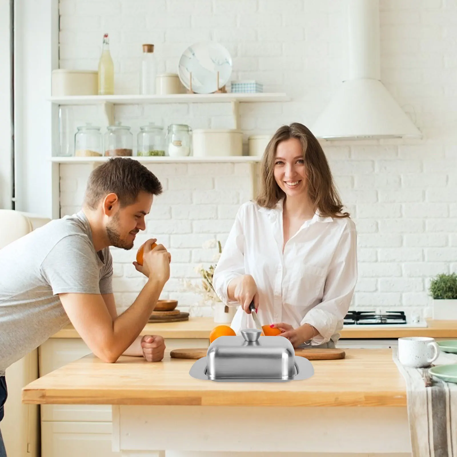 1Pcs Stainless Steel Butter Container Silver Food Grade Fine Workmanship Kitchen Storage Plate for Butter Cheese Food
1Pcs Stainless Steel Butter Container Silver Food Grade Fine Workmanship Kitchen Storage Plate for Butter Cheese Food