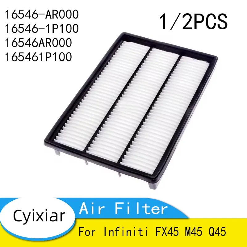 Воздушный фильтр 16546-AR000 16546-1P100 16546AR000 165461P100 для Infiniti FX45 M45 Q45
Воздушный фильтр 16546-AR000 16546-1P100 16546AR000 165461P100 для Infiniti FX45 M45 Q45