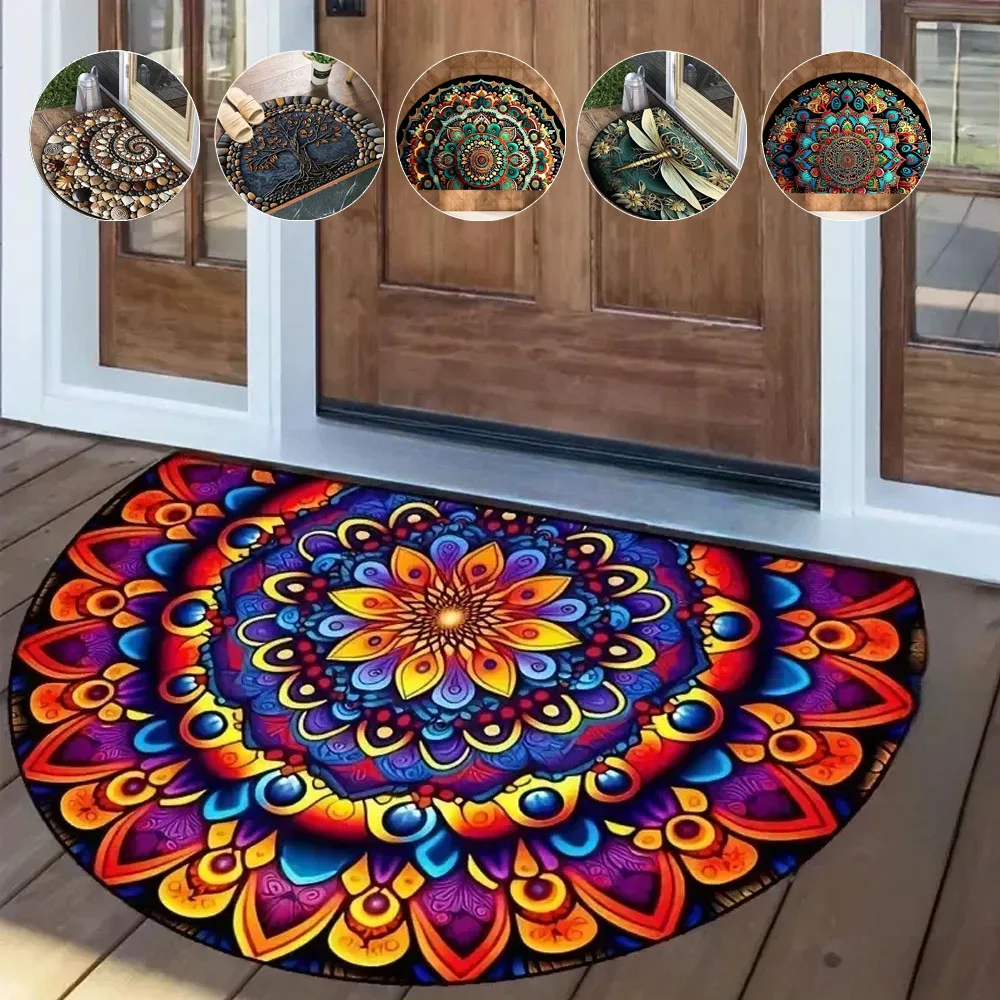 Non-Slip Entrance Doormats Soft Welcome Mats Rug Washable Carpets Suitable for Porch Semi-Circular Felpudos Puerta Entrada 주방매트
Non-Slip Entrance Doormats Soft Welcome Mats Rug Washable Carpets Suitable for Porch Semi-Circular Felpudos Puerta Entrada 주방매트
