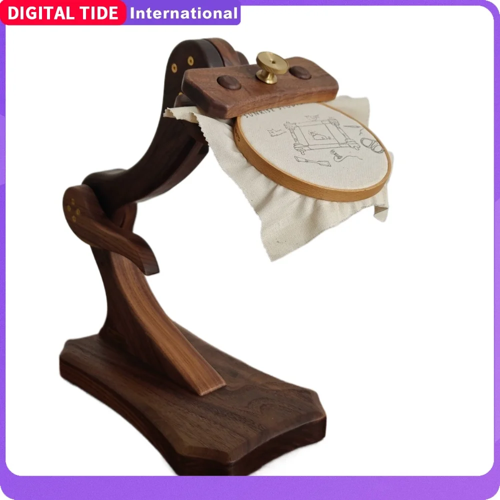 Adjustable Desktop Wooden Embroidery Hoop Sewing Tools Stand Multi-functional Desk-style Vintage Embroidery Stand Rotation
Adjustable Desktop Wooden Embroidery Hoop Sewing Tools Stand Multi-functional Desk-style Vintage Embroidery Stand Rotation