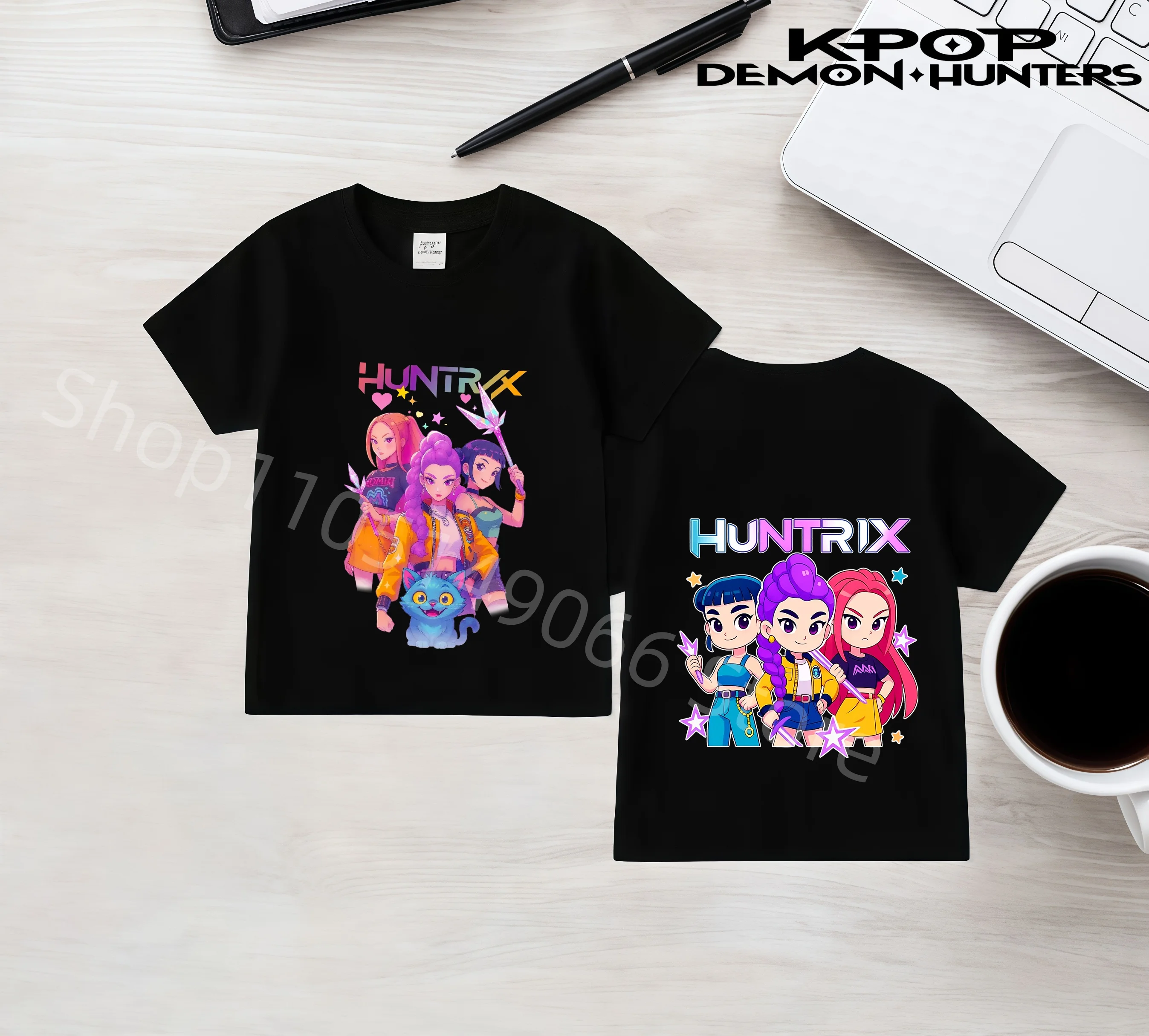 Summer Kpop Demon Hunters Children's Clothing Short Sleeve T-shirt Kpop Demon Hunters Tshirt for Boys Girls Gift
Summer Kpop Demon Hunters Children's Clothing Short Sleeve T-shirt Kpop Demon Hunters Tshirt for Boys Girls Gift
