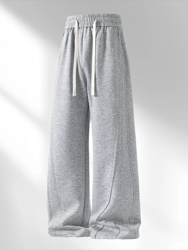 Spring New Men's Casual Pants Striped Wide Leg Straight Cut Loose Fit Comfortable Leisure Trousers Hong Kong Sle
Spring New Men's Casual Pants Striped Wide Leg Straight Cut Loose Fit Comfortable Leisure Trousers Hong Kong Sle