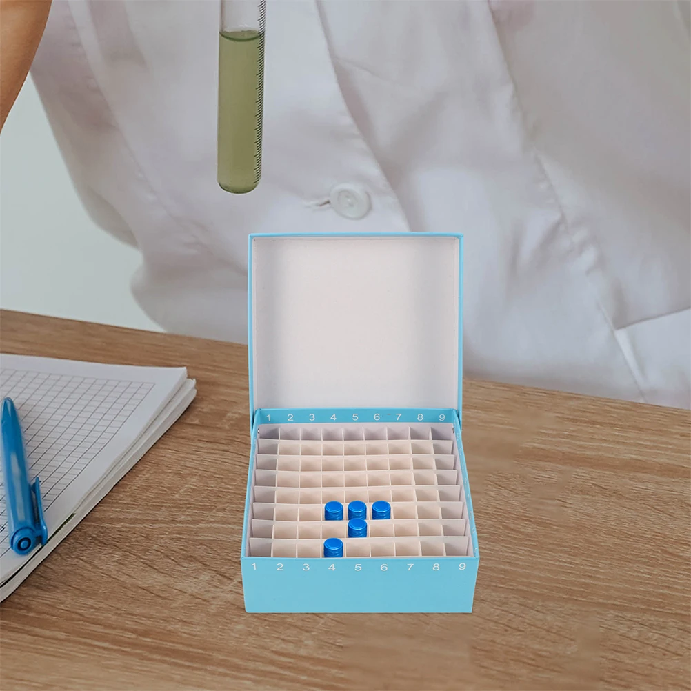 2pcs Tube Box Container Microcentrifuge Holder Storage Paper for Freezer Lab Use Sturdy Design
2pcs Tube Box Container Microcentrifuge Holder Storage Paper for Freezer Lab Use Sturdy Design