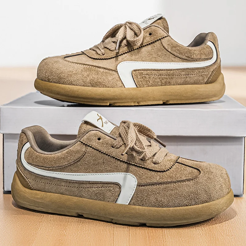 Мужские новые замшевые повседневные туфли 2026 года: классические ретро-модели для активного отдыха, комфортные, на толстой подошве, низкие, рабочие
Мужские новые замшевые повседневные туфли 2026 года: классические ретро-модели для активного отдыха, комфортные, на толстой подошве, низкие, рабочие