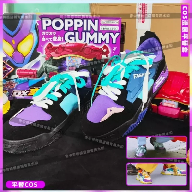 Kamen Rider Gavv Sneakers Shengzhen Pink White Color Shoes Comic Con Anime Shoes
Kamen Rider Gavv Sneakers Shengzhen Pink White Color Shoes Comic Con Anime Shoes