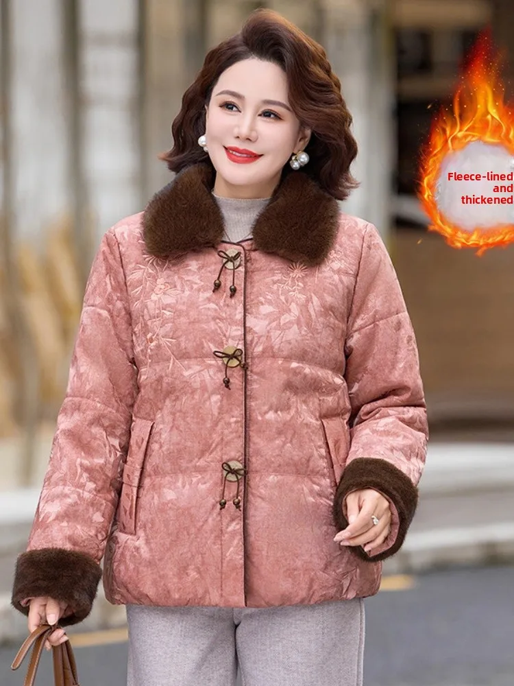 Новая модная хлопковая куртка-пальто 2025 года для женщин среднего возраста и пожилых людей, китайский стиль, теплая, удобная, из полиэстера...
Новая модная хлопковая куртка-пальто 2025 года для женщин среднего возраста и пожилых людей, китайский стиль, теплая, удобная, из полиэстера...