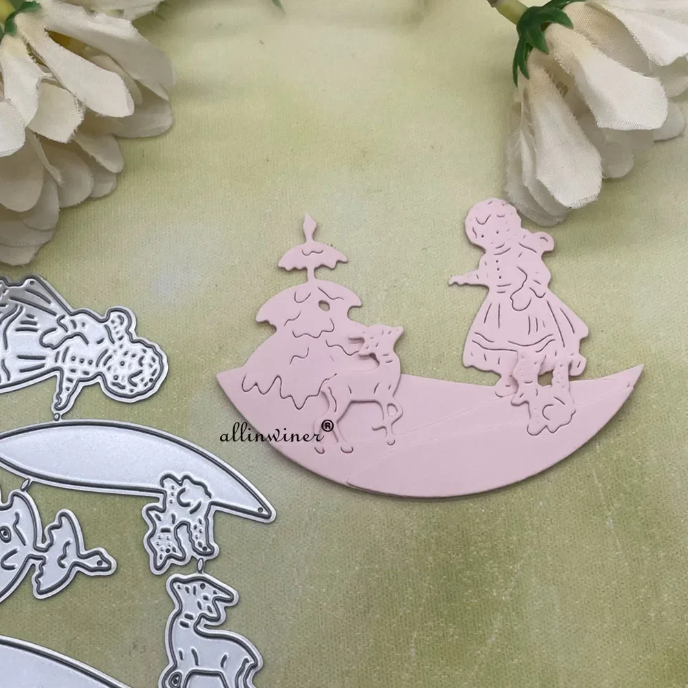 Angel girl deer frame Metal Cutting Dies Stencils Die Cut for DIY Scrapbooking Album Paper Card making
Angel girl deer frame Metal Cutting Dies Stencils Die Cut for DIY Scrapbooking Album Paper Card making