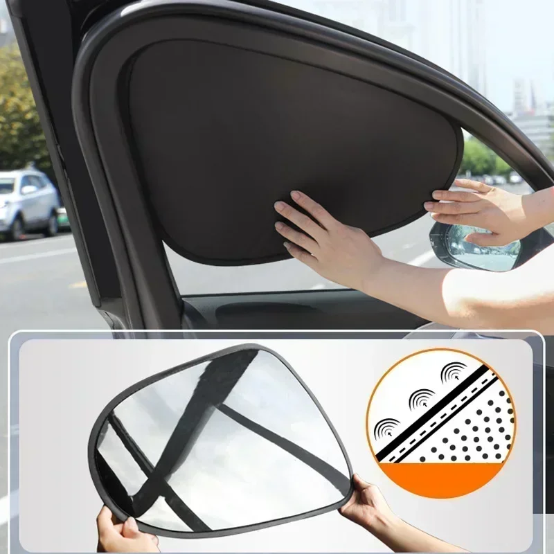 Car Sunshade Window Self-priming Sunscreen Heat Insulation Shield Inside Electrostatic Adsorption Side Curtain Privacy Car Mesh
Car Sunshade Window Self-priming Sunscreen Heat Insulation Shield Inside Electrostatic Adsorption Side Curtain Privacy Car Mesh