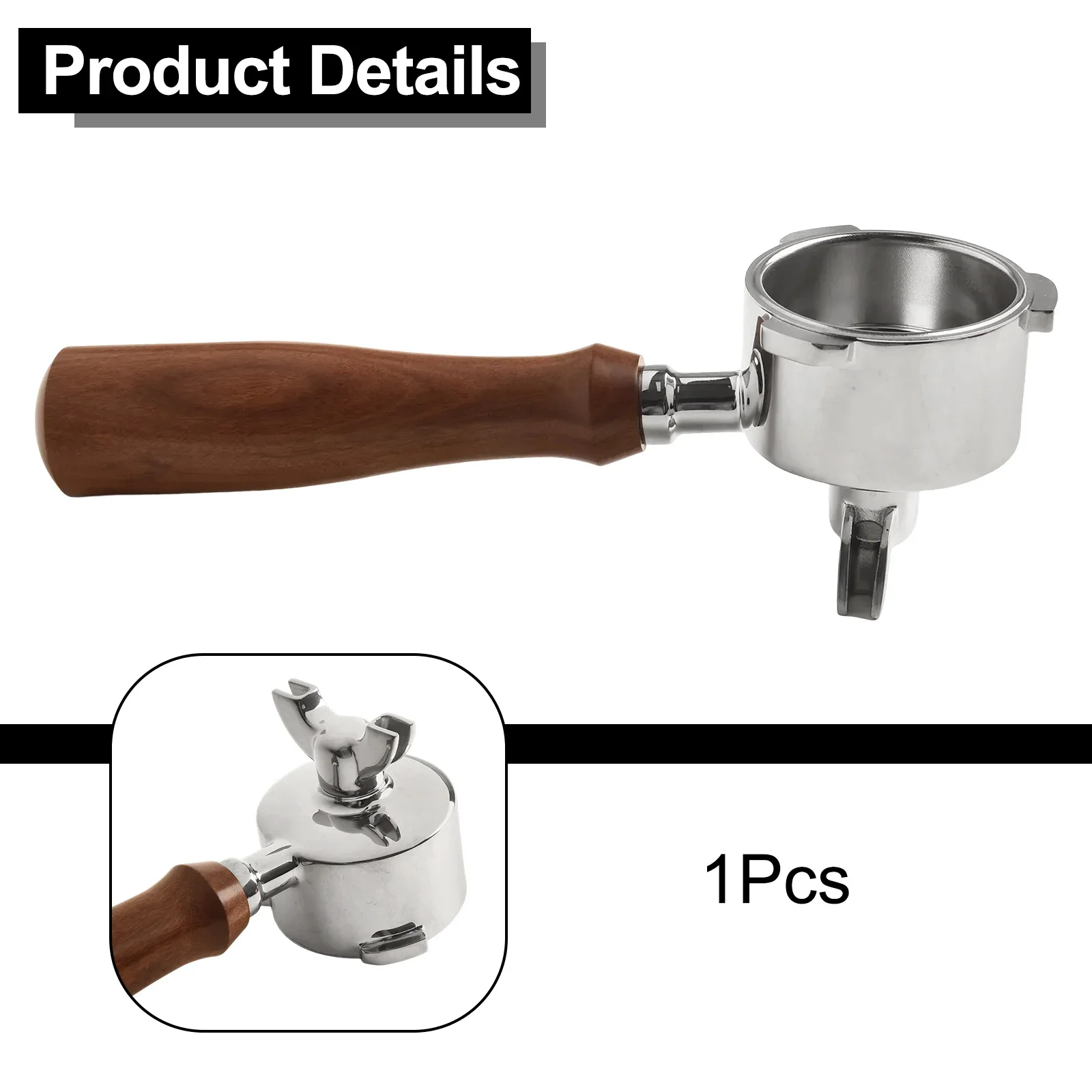 Practical Coffee Maker Handle Filter With Double Basket Dual Nozzle Dual Nozzle Set Filter Set Single-layer Tools With Basket
Practical Coffee Maker Handle Filter With Double Basket Dual Nozzle Dual Nozzle Set Filter Set Single-layer Tools With Basket