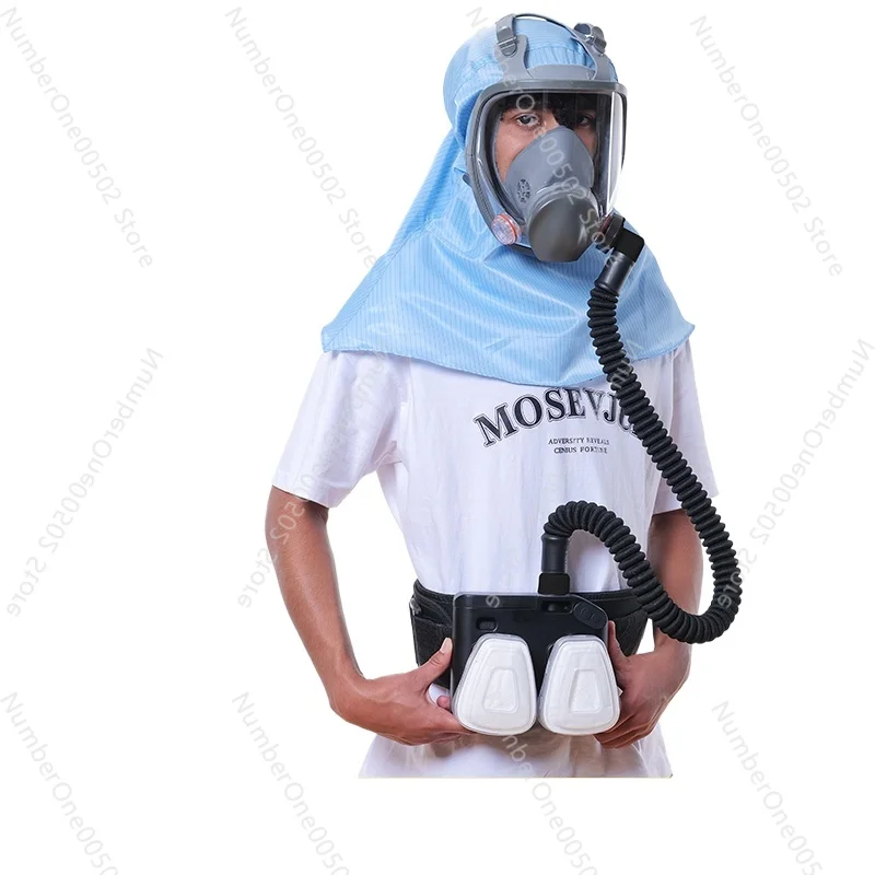 Electric air supply dust-proof grinding mask industrial full mask spray painting chemical spraying welding mask
Electric air supply dust-proof grinding mask industrial full mask spray painting chemical spraying welding mask