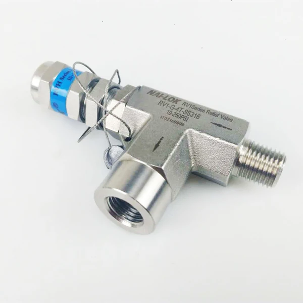 Valve Factory Price High quality Spring Load SS316 Pressure Safety Relief Valves 1/2
Valve Factory Price High quality Spring Load SS316 Pressure Safety Relief Valves 1/2