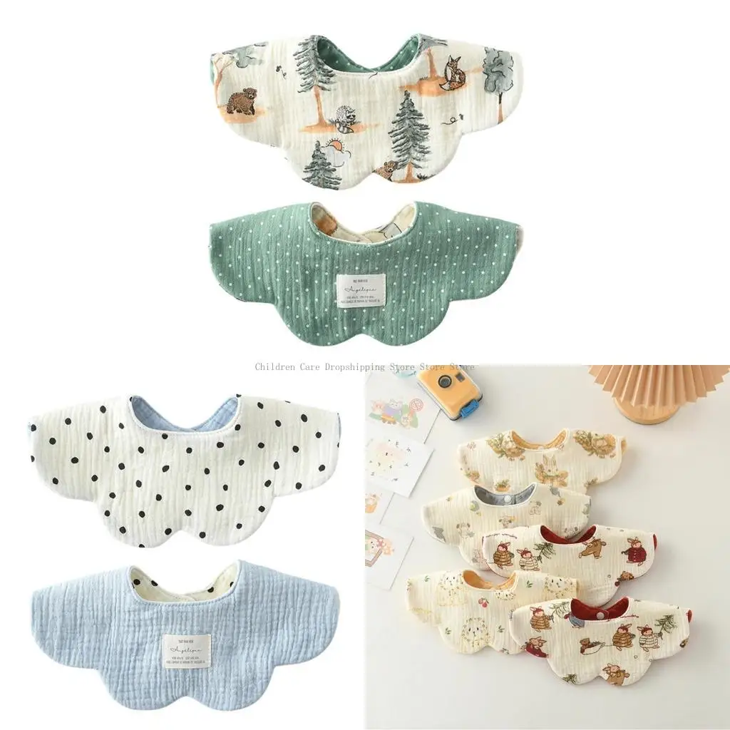 Reversible Baby Bib for Infants and Toddler Soft Cotton Burp Cloth Double Sided Use Teething Bib for Easy Cleaning
Reversible Baby Bib for Infants and Toddler Soft Cotton Burp Cloth Double Sided Use Teething Bib for Easy Cleaning
