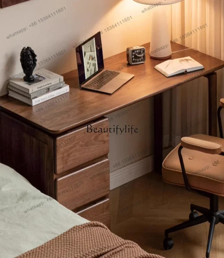 yj58 North American black walnut desk with drawers all solid wood new Chinese home desk
yj58 North American black walnut desk with drawers all solid wood new Chinese home desk