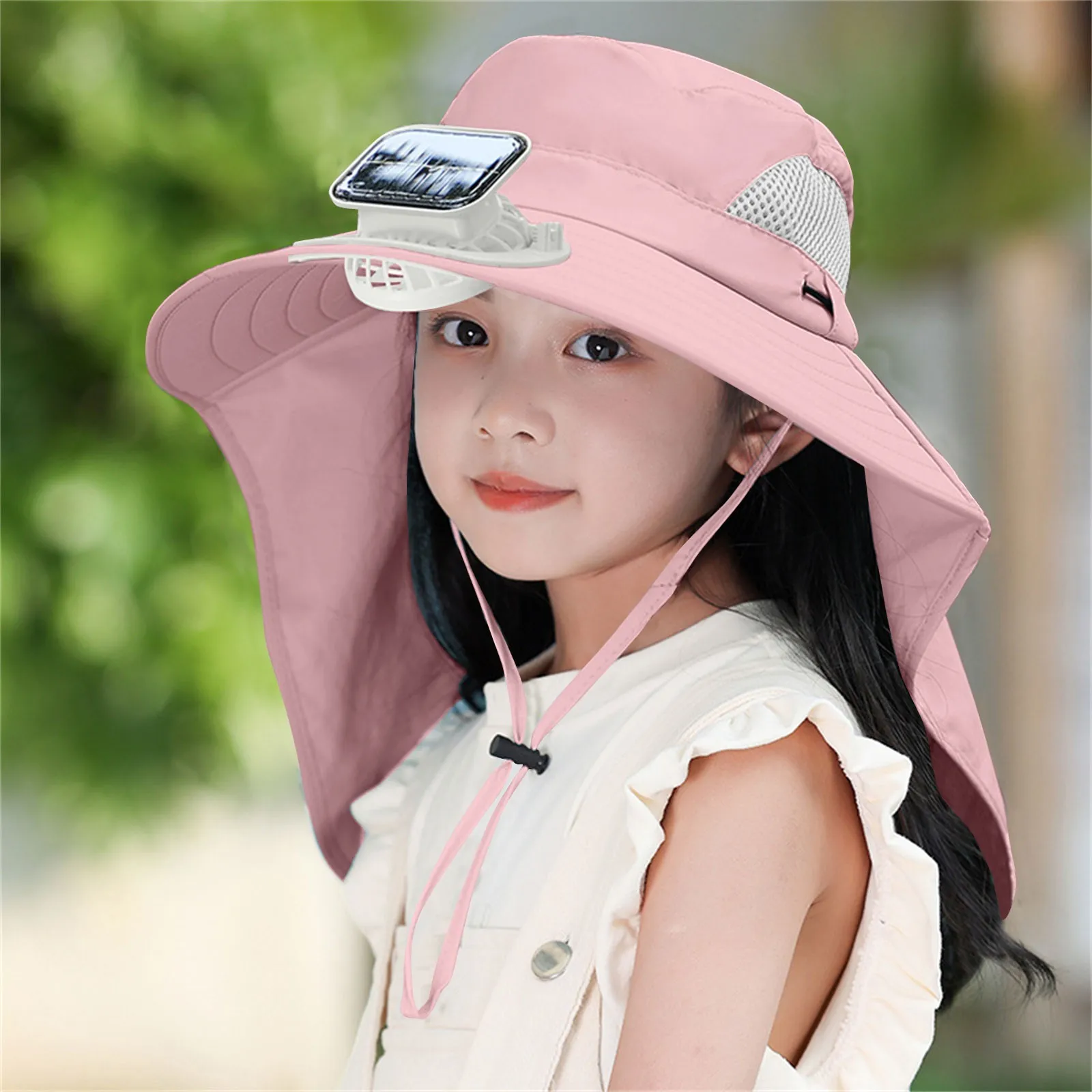 Solar Fan For Kids Wide Brim Sun Hat With Sun Protection Cooling Fan Hat USB Charging Fishing Cap With Neck Flap For Outdoor
Solar Fan For Kids Wide Brim Sun Hat With Sun Protection Cooling Fan Hat USB Charging Fishing Cap With Neck Flap For Outdoor